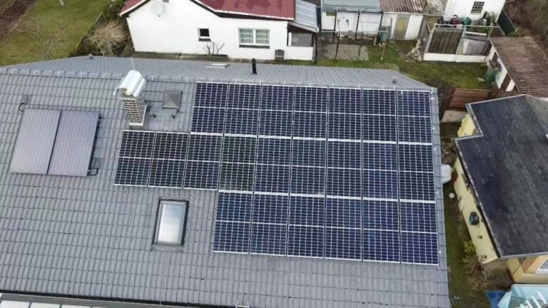 Photovoltaikanlage auf einem Privathaus